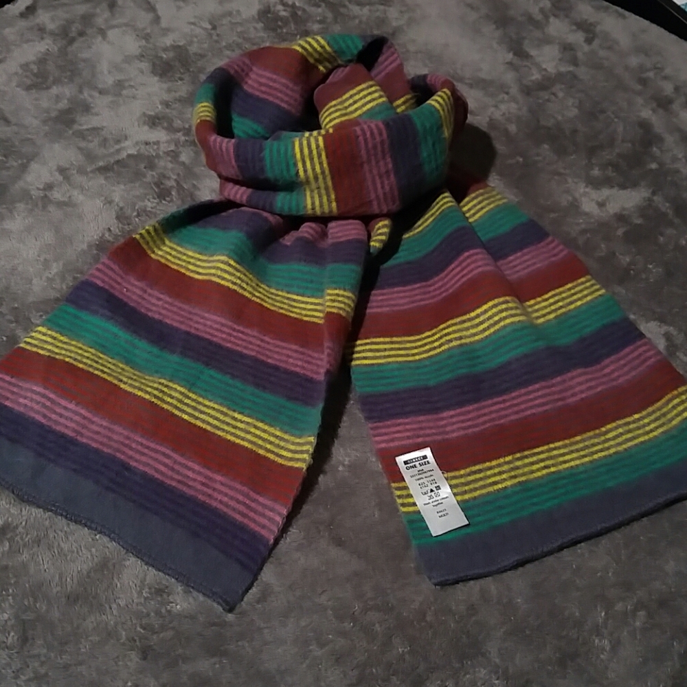 George rainbow stripe ANA scarf